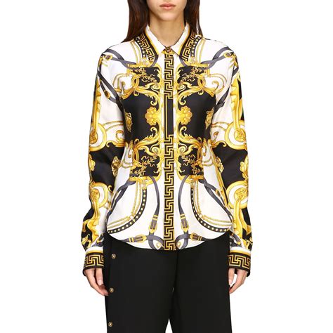 versace woman shirts|versace collection online store.